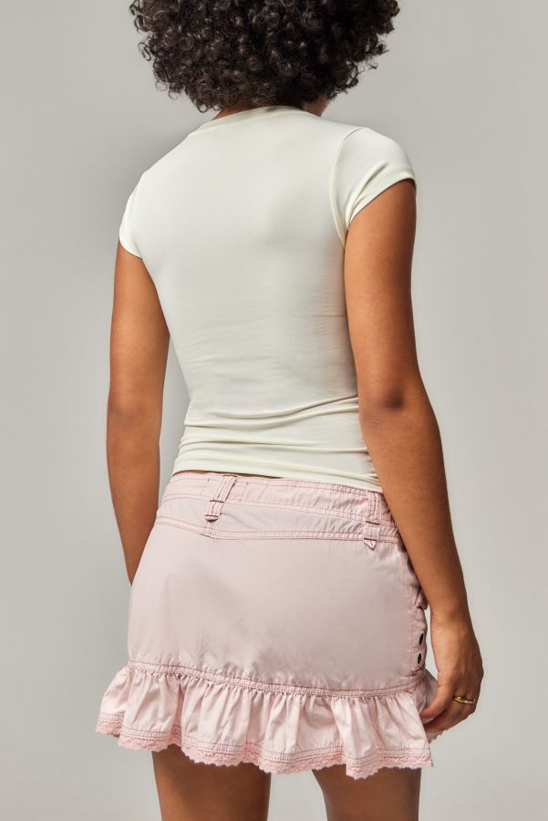 Slide View: 4: BDG Lily Cargo Mini Skirt