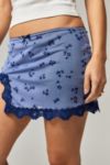 Thumbnail View 2: UO Printed Slip Mini Skirt