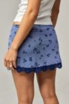 Thumbnail View 4: UO Printed Slip Mini Skirt