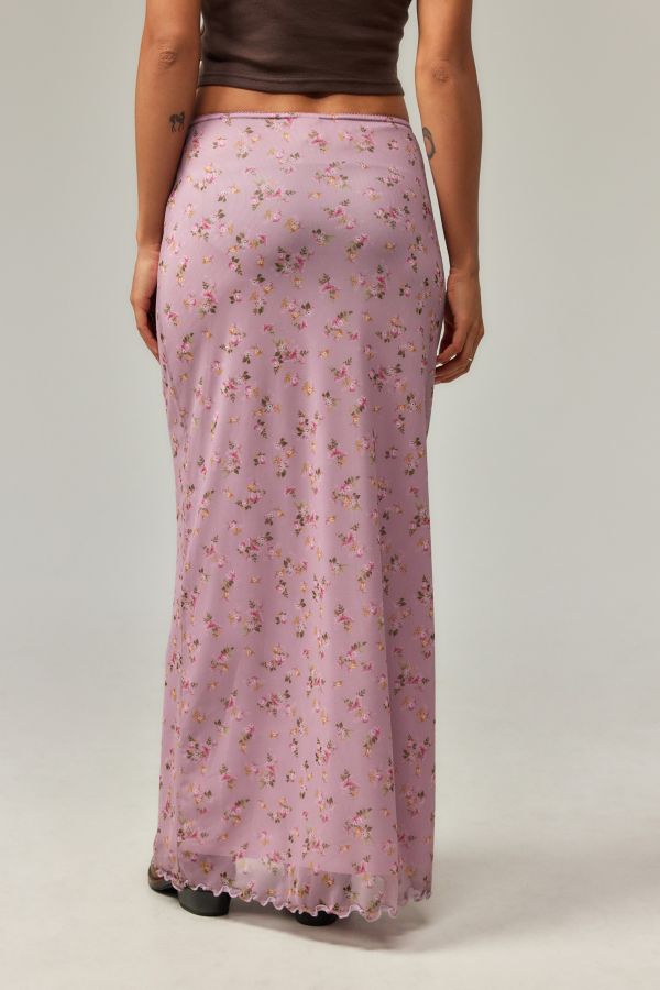 Slide View: 3: UO Floral Maxi Skirt