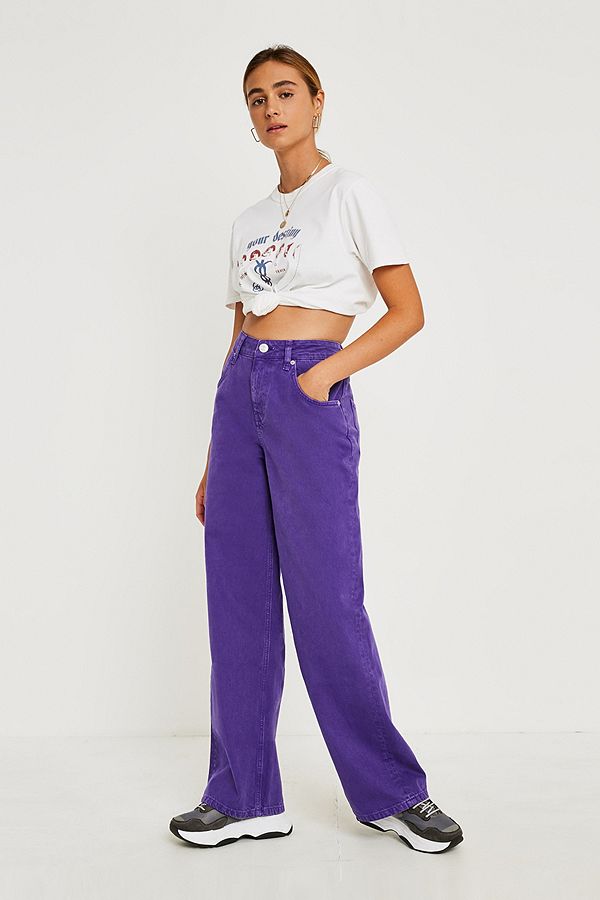 BDG Wide Boi Purple Jeans | Urban Outfitters UK