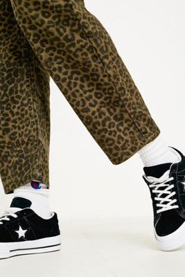 urban outfitters leopard jeans