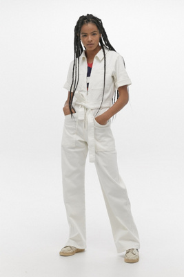 urban outfitters black boiler suit
