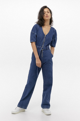 only denim boiler suit