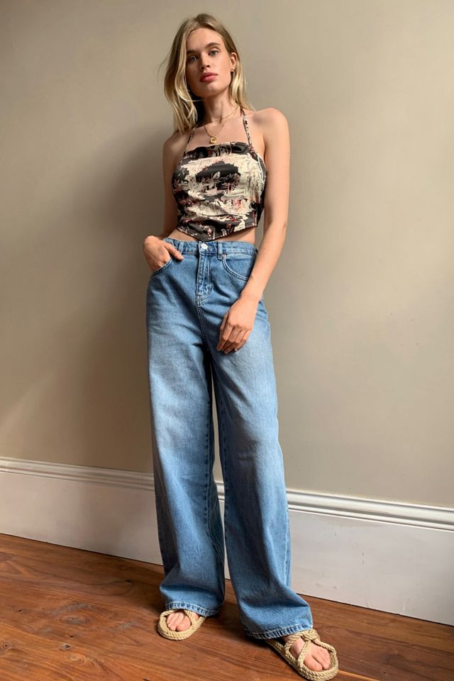 BDG Vintage Wash Puddle Jeans Urban Outfitters UK