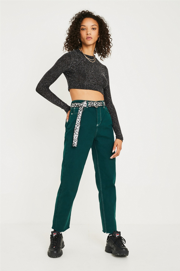 BDG Contrast Stitch Jeans Urban Outfitters UK