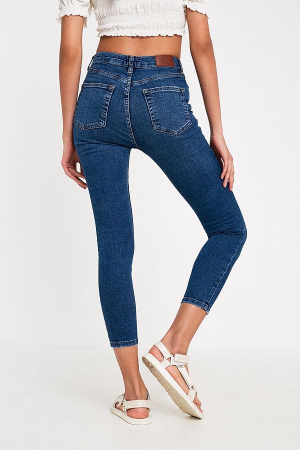 BDG Pine Mid Wash Skinny Jeans | Urban Outfitters UK