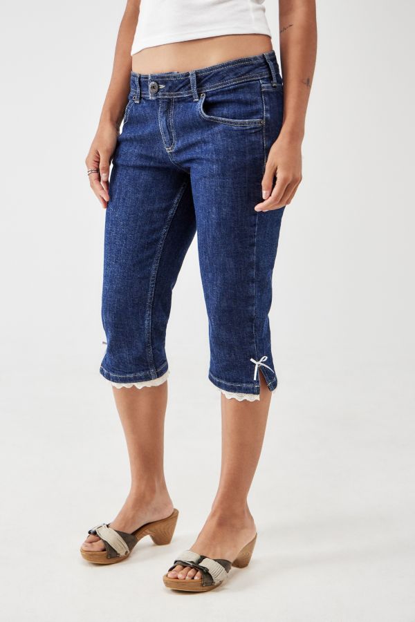 Vista diapositiva: 1: Jeans Capri Tagliati BDG X Kimchi Blue