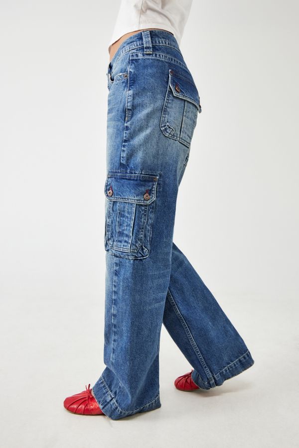 Vista diapositiva: 3: BDG Kayla Lowrider Cargo Jeans