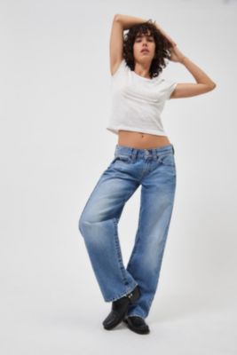 BDG Kayla Lowrider Austin Vintage-Wash Jeans