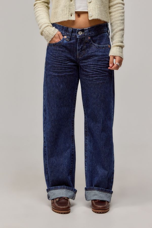 Vista diapositiva: 5: BDG Kayla Lowrider Pinstripe Jeans