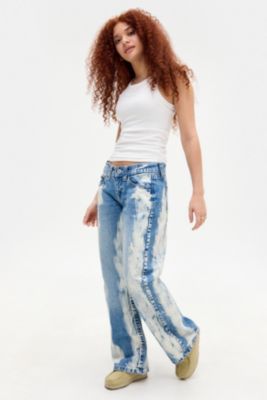 BDG Kayla Low Rider Tie Dye Jeans