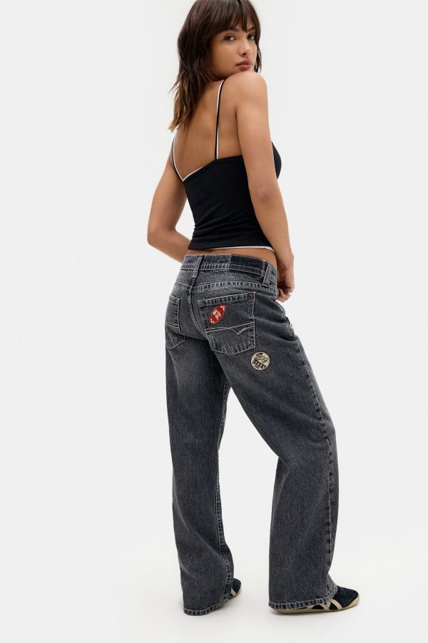 Vista de diapositivas: 6: BDG Kayla Lowrider Patch Jeans