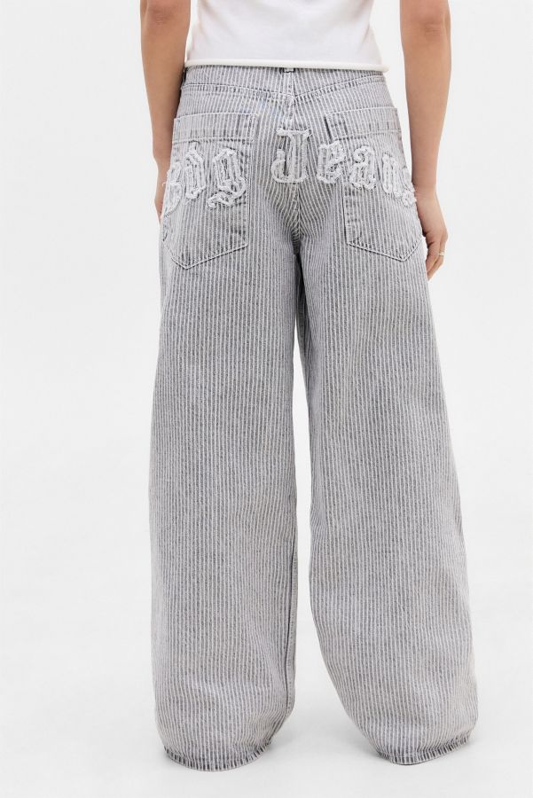 Vista diapositiva: 5: BDG Jaya Stripe Appliqué Jeans