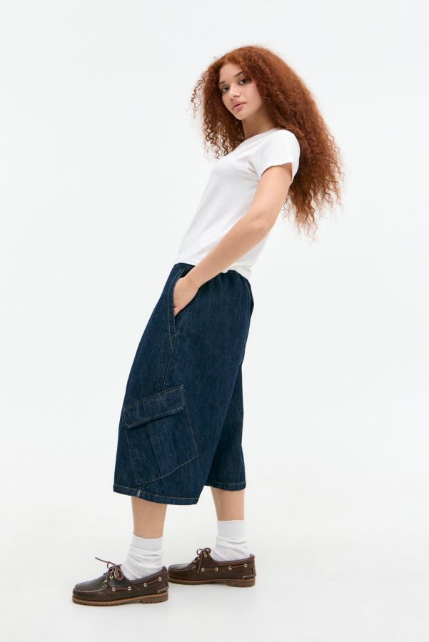 Slide View: 2: BDG Dallas Cropped Cargo Jeans
