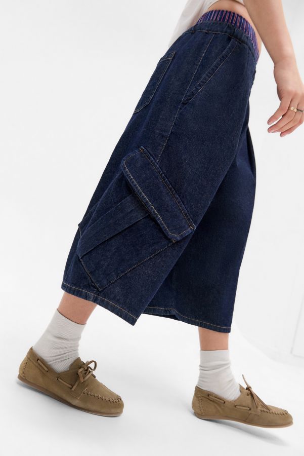 Slide View: 3: BDG Dallas Cropped Cargo Trousers