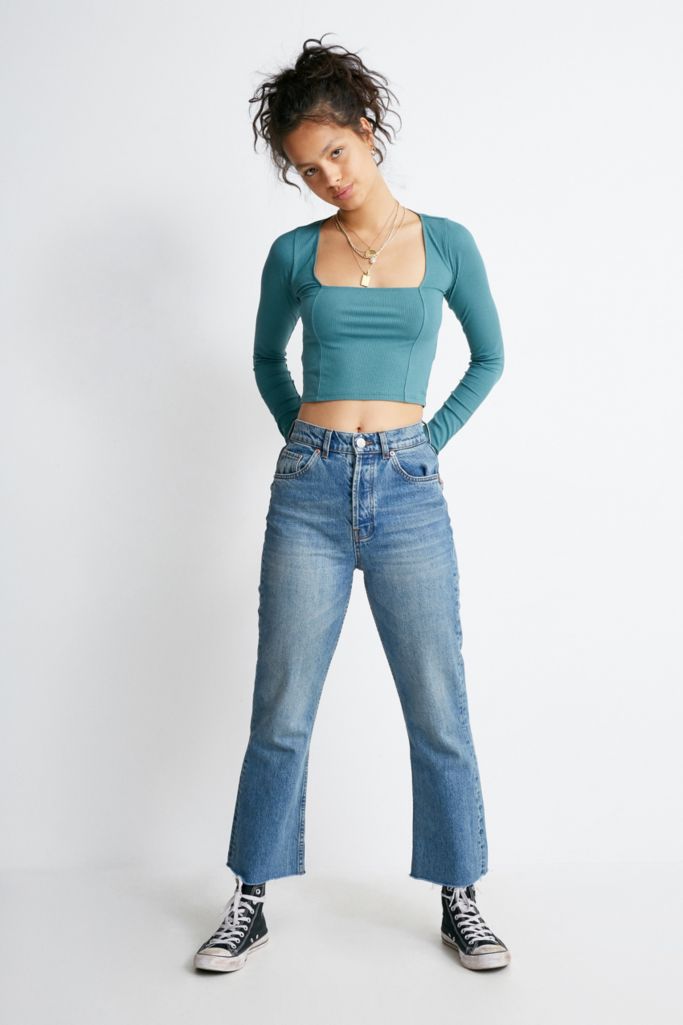 BDG Rigid Denim Kick Flare Jeans | Urban Outfitters UK