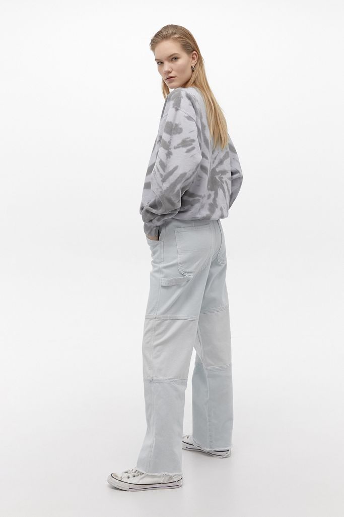 BDG Juna Bleach Panel Puddle Jeans | Urban Outfitters UK