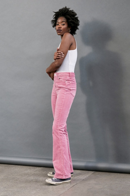 pink corduroy jeans