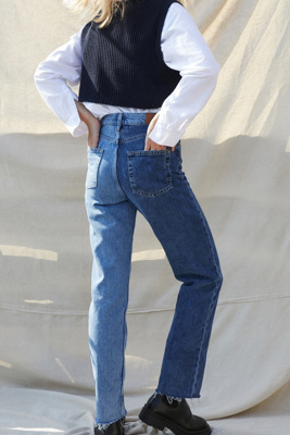 bdg two tone jeans