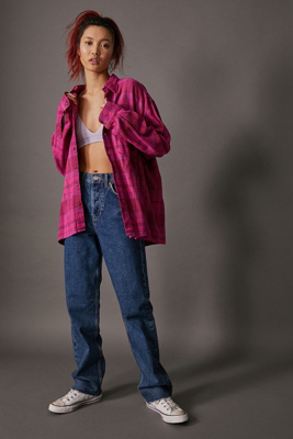 straight fit high waist jeans