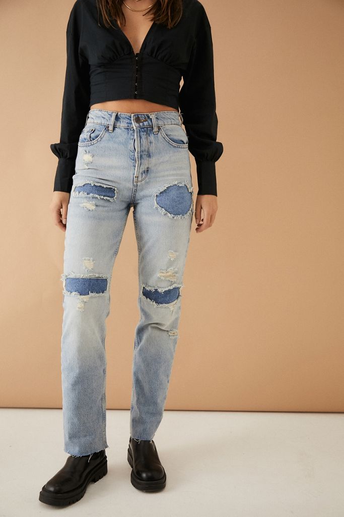 BDG VintageJeans „Pax“ mit Rissen Urban Outfitters DE