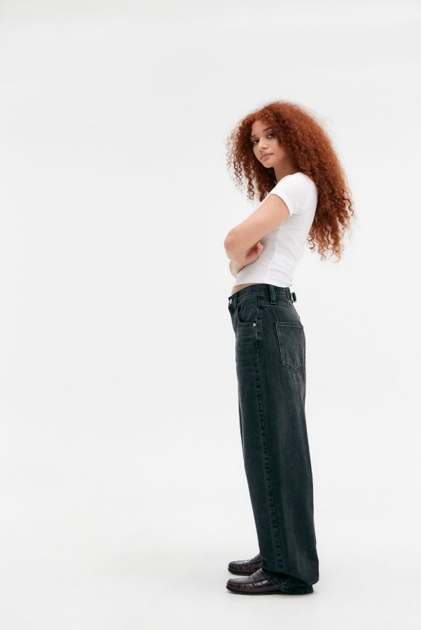 Slide View: 2: BDG Logan Boyfriend Black Jeans