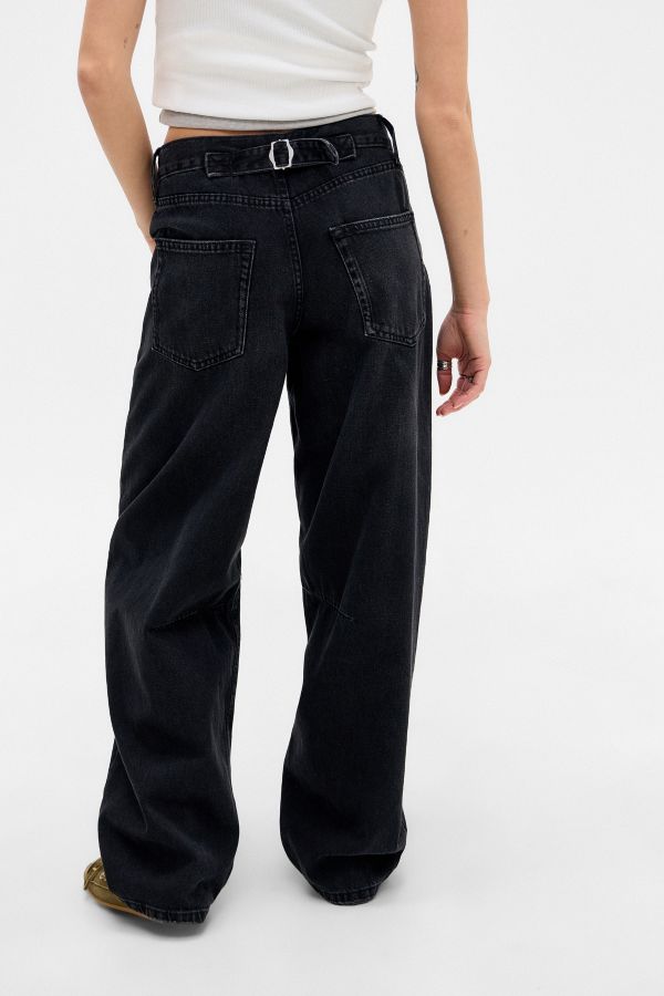 Slide View: 5: Jeans Boyfriend Logan BDG Noirs