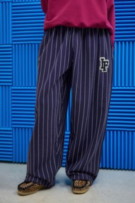 iets frans... Pinstripe Harri Baggy Joggers