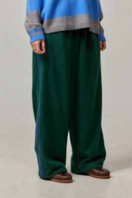 iets frans... Green Side Stripe Harri Baggy Joggers