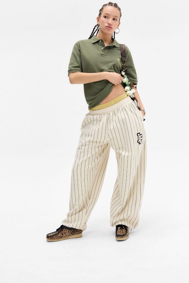 Slide View: 7: iets frans... Harri Pinstripe Joggers