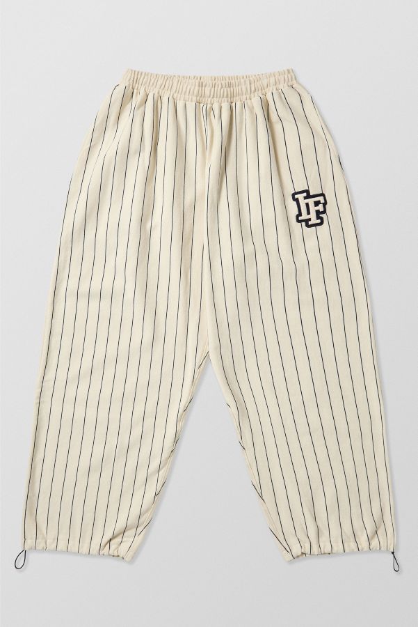 Slide View: 8: iets frans... Harri Pinstripe Joggers