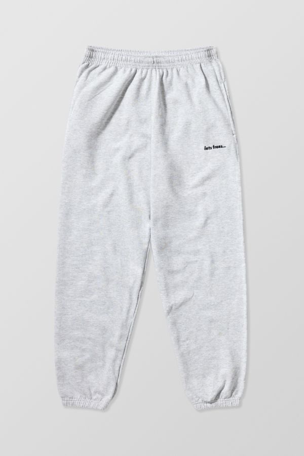 Slide View: 7: iets frans... Grey Cuffed Joggers