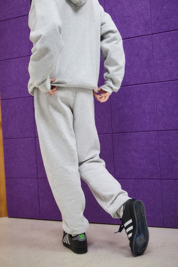 Slide View: 2: iets frans... Grey Cuffed Joggers