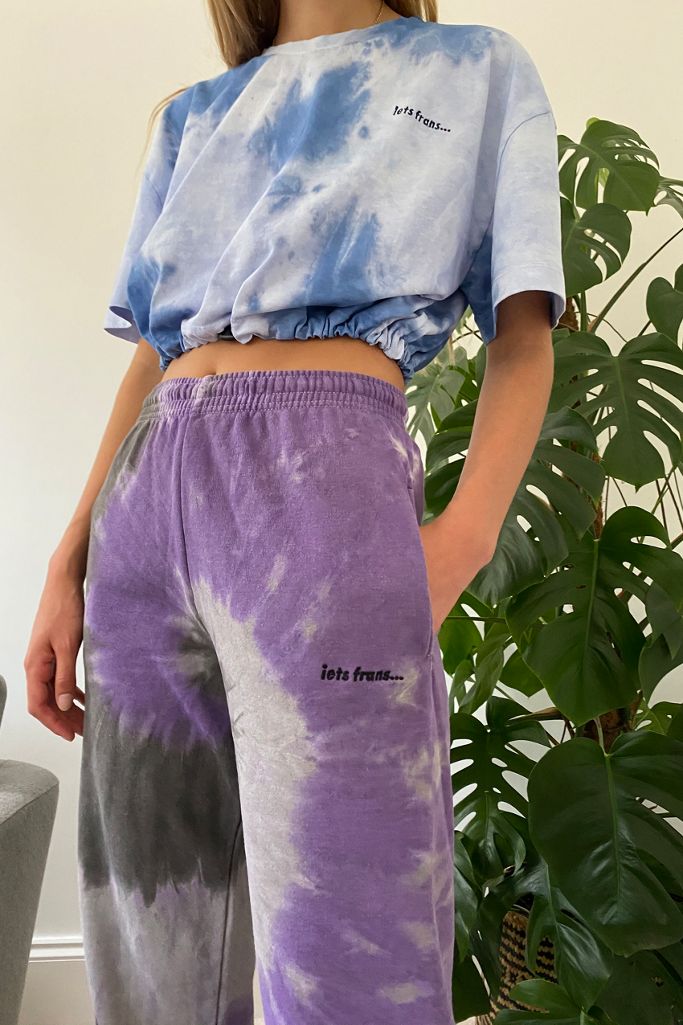 Iets Frans Tie Dye Joggers Urban Outfitters Uk