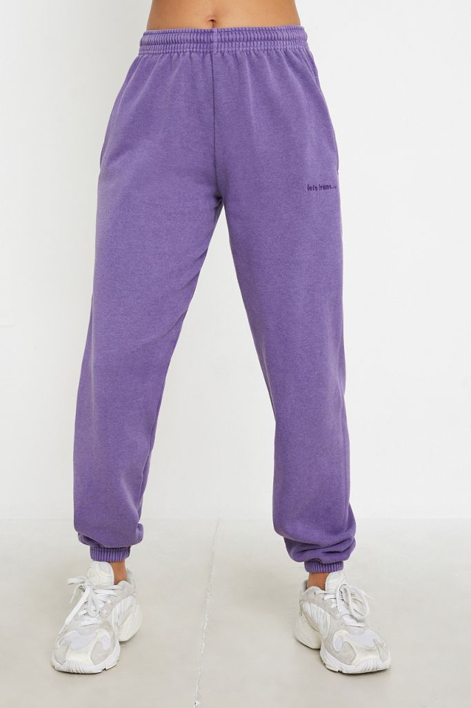 Iets Frans Purple Joggers Urban Outfitters Uk