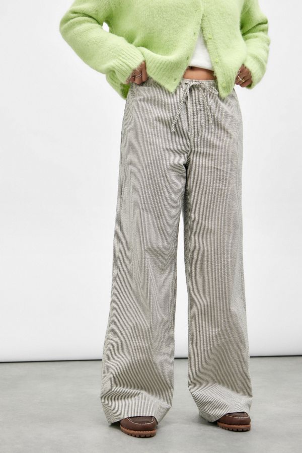 Vista diapositiva: 2: Pantaloni Pull On a Righe BDG Joey