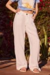 Thumbnail View 5: BDG Kayla Lowrider Linen Trousers