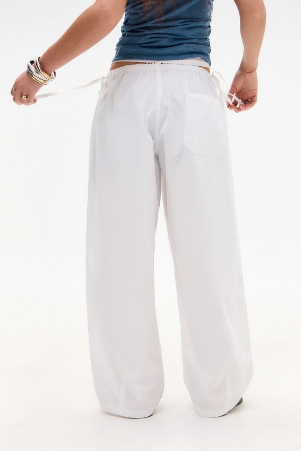 Vista diapositiva: 5: Pantaloni Poplin Bobbi con Lacci Laterali BDG