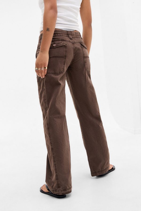 Vista de diapositivas: 3: Pantalones BDG Kayla Casual YK2 Tiro Bajo