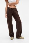 Vista en miniatura 1: Pantalones de Lino Kayla Chocolate BDG