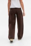 Thumbnail View 3: Pantalons en lin Kayla chocolat BDG