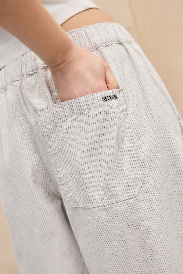 Vista diapositiva: 3: Pantaloni Cocoon a Righe Bobbi BDG