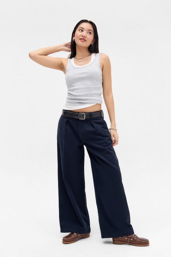 Slide View: 2: Pantalons chino BDG Rey à jambes larges