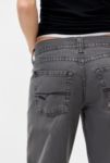 Thumbnail View 3: Pantalons en velours côtelé à taille basse Kayla BDG