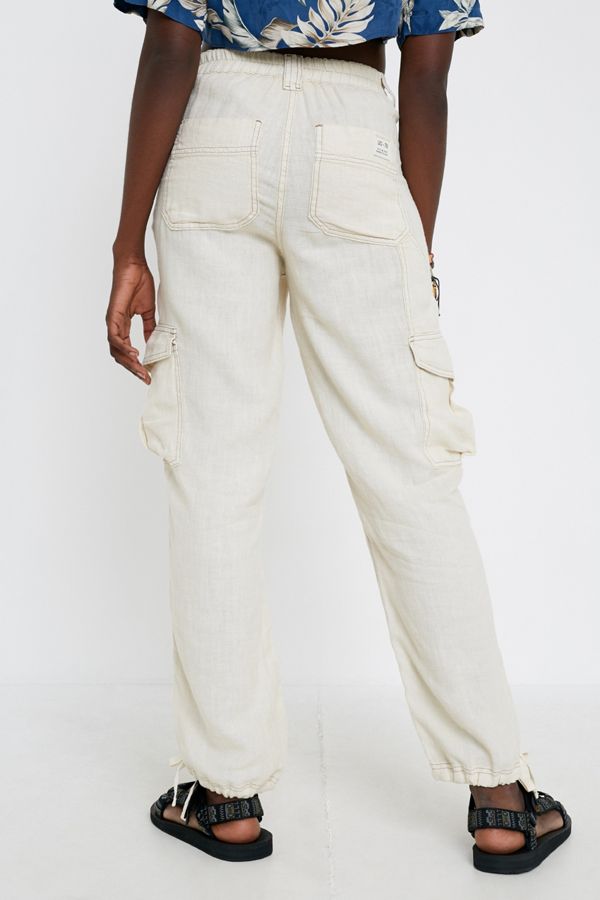 BDG Linen Skate Trousers Urban Outfitters UK