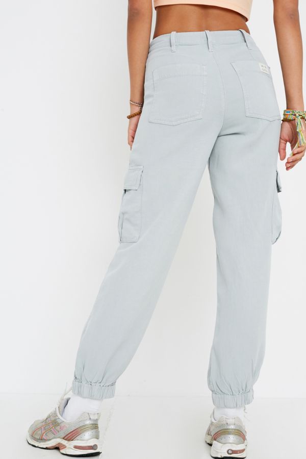 BDG Grey Cuffed Cargo Trousers | Urban Outfitters UK