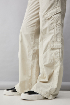 low rise cargo jeans