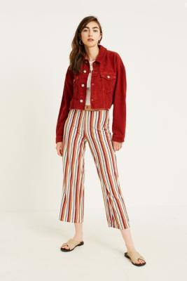 urban outfitters striped trousers