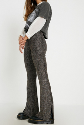urban outfitters glitter flares
